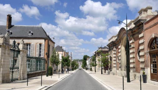 Avenue de Champagne à Epernay